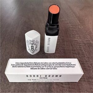 Bobbi Brown Extra Lip Tint Balm shade 04 Bare Claret Burnt Sheer Red Tint